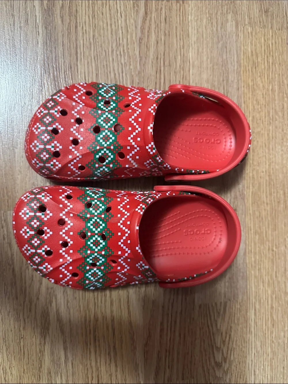 Kids Christmas crocs Shoes - Classic Comfort